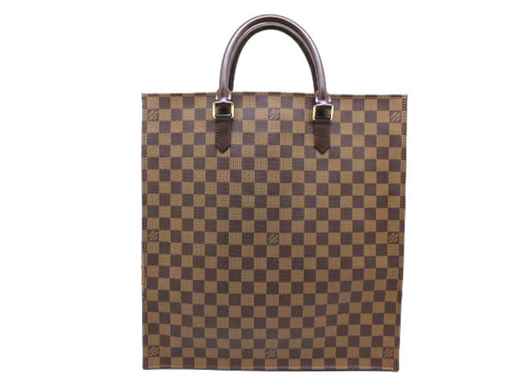 LOUIS VUITTON Sac Plat Tote Bag Damier